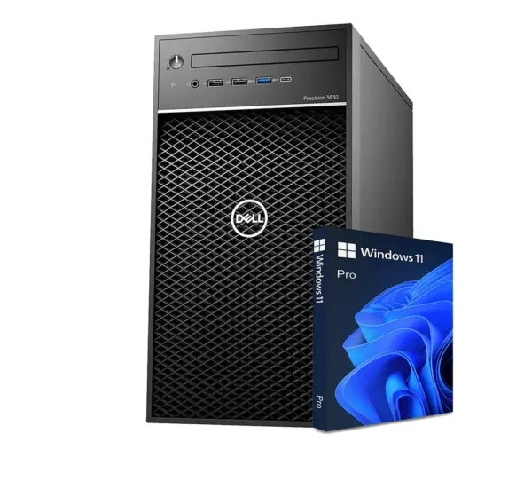 RENEWED TOWER DELL PRECISION 3630 CI7 9TH 8GB DDR4 256GB SSD 3.0 GHz