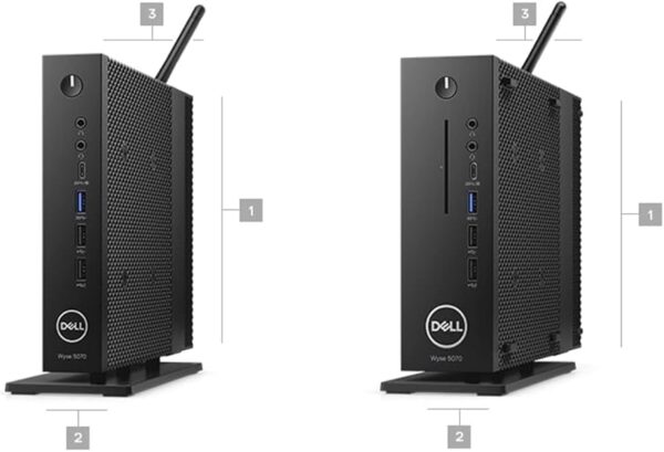 RENEWED MINI PC DELL WYSE 5070 CELERON 8TH 8GB DDR4 256GB SSD 1.5GHZ