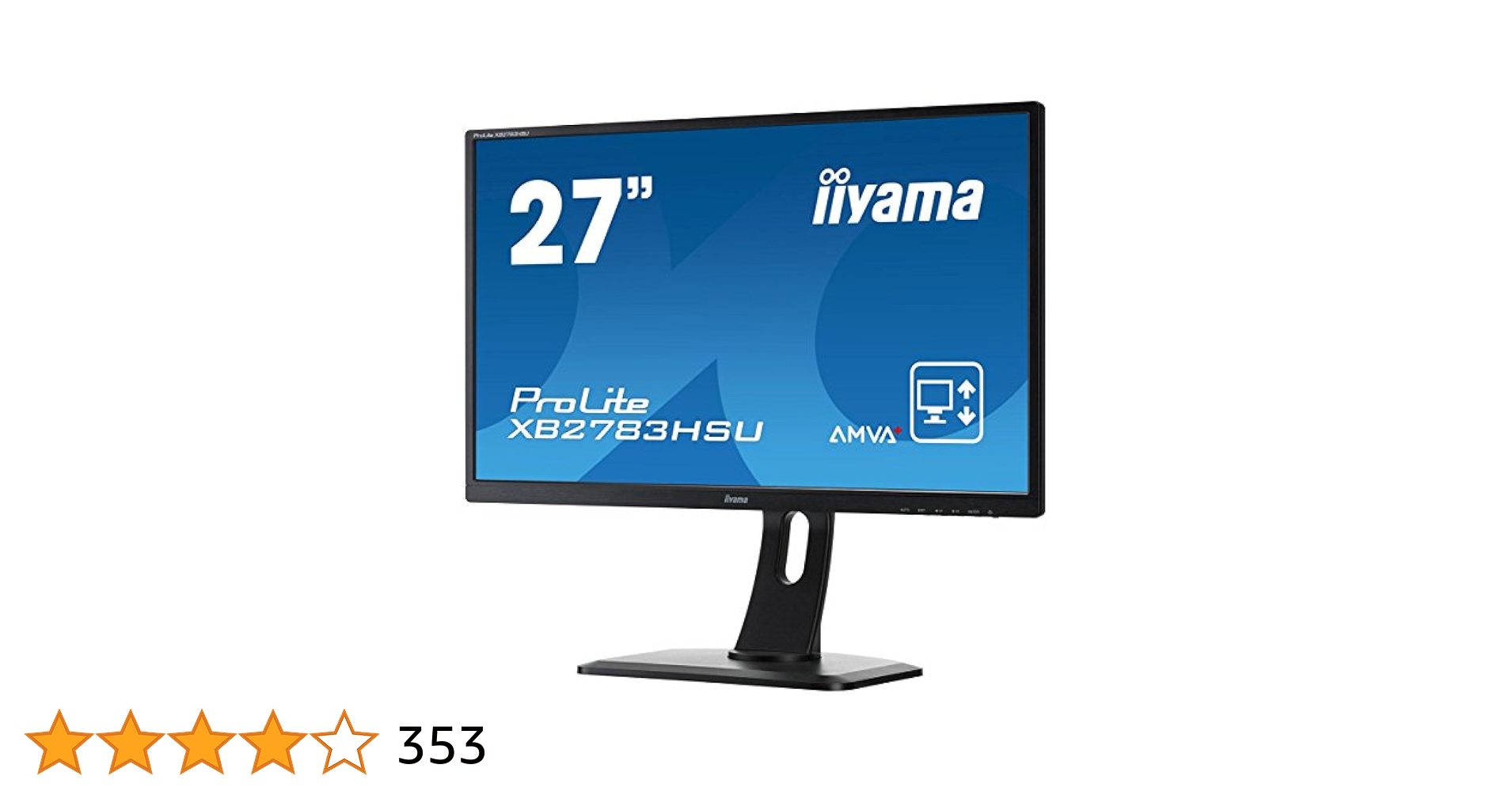 RENEWED MONITOR IIYAMA PLX2783H BORDER 27" 1920X1080