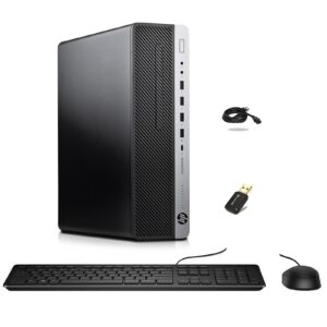 RENEWED SFF	HP ELITE DESK 800-G3 CI5 7TH 8GB DDR4 256GB SSD 3.4 GHz
