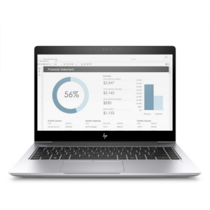 HP EliteBook 830 G5 (Renewed) - 14" Display, Intel Core i7 (8th Gen), 8GB RAM, 256GB SSD, Windows 10 Pro