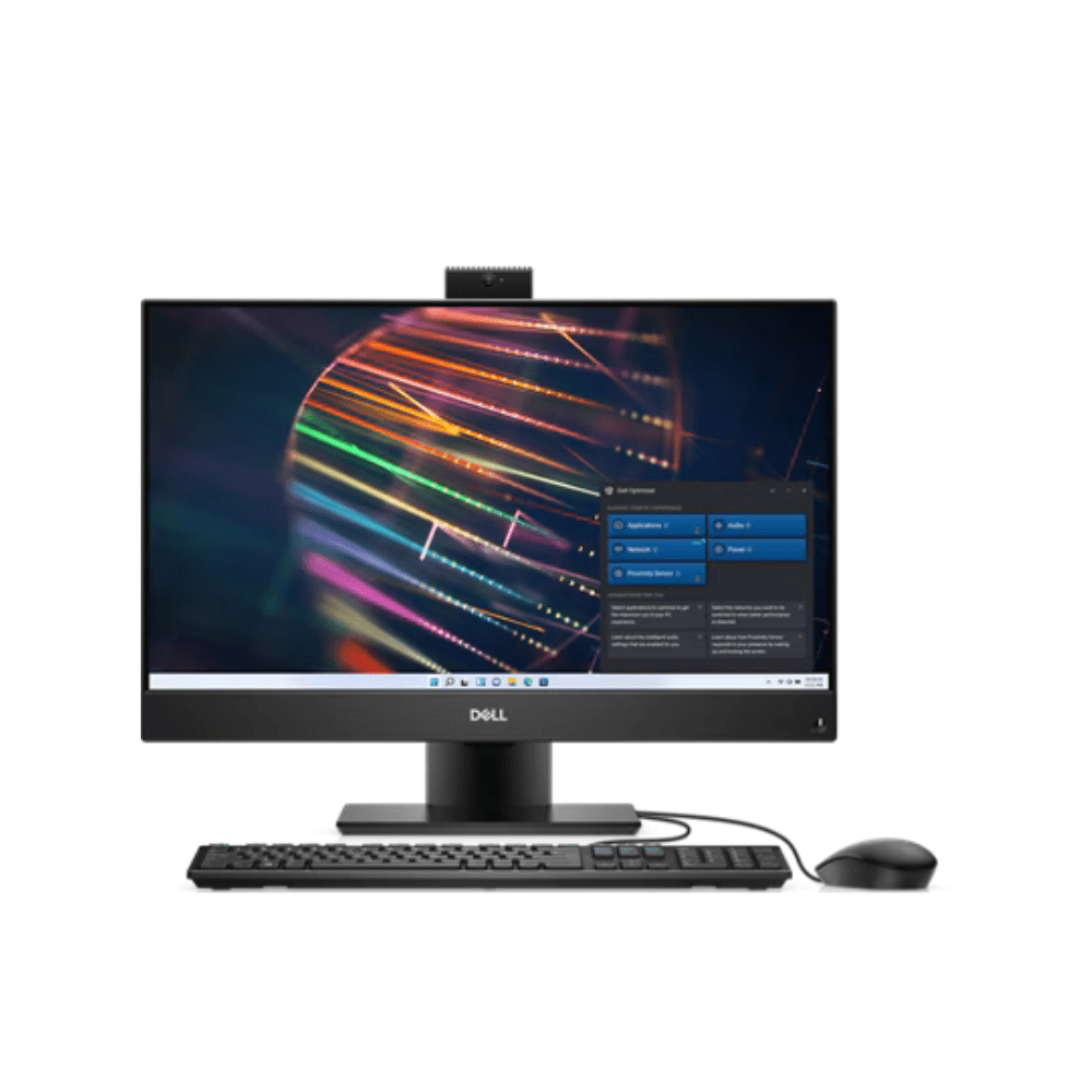Dell AIO 7400 (Renewed) – Core i7 10th Gen | 16GB RAM | 512GB SSD | 24" Borderless Display