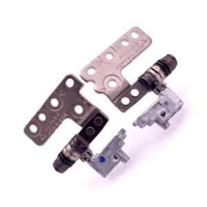 Pair of left and right display hinges for laptop screen assembly