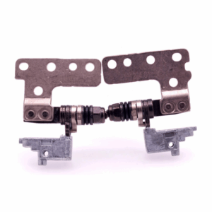 Pair of left and right display hinges for laptop screen assembly
