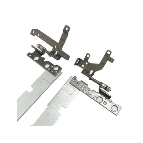 Pair of left and right display hinges for laptop screen assembly
