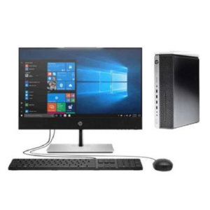 HP EliteDesk 800 G3 (Renewed) – Core i5 7th Gen | 8GB RAM | 256GB SSD | 22" Borderless Display