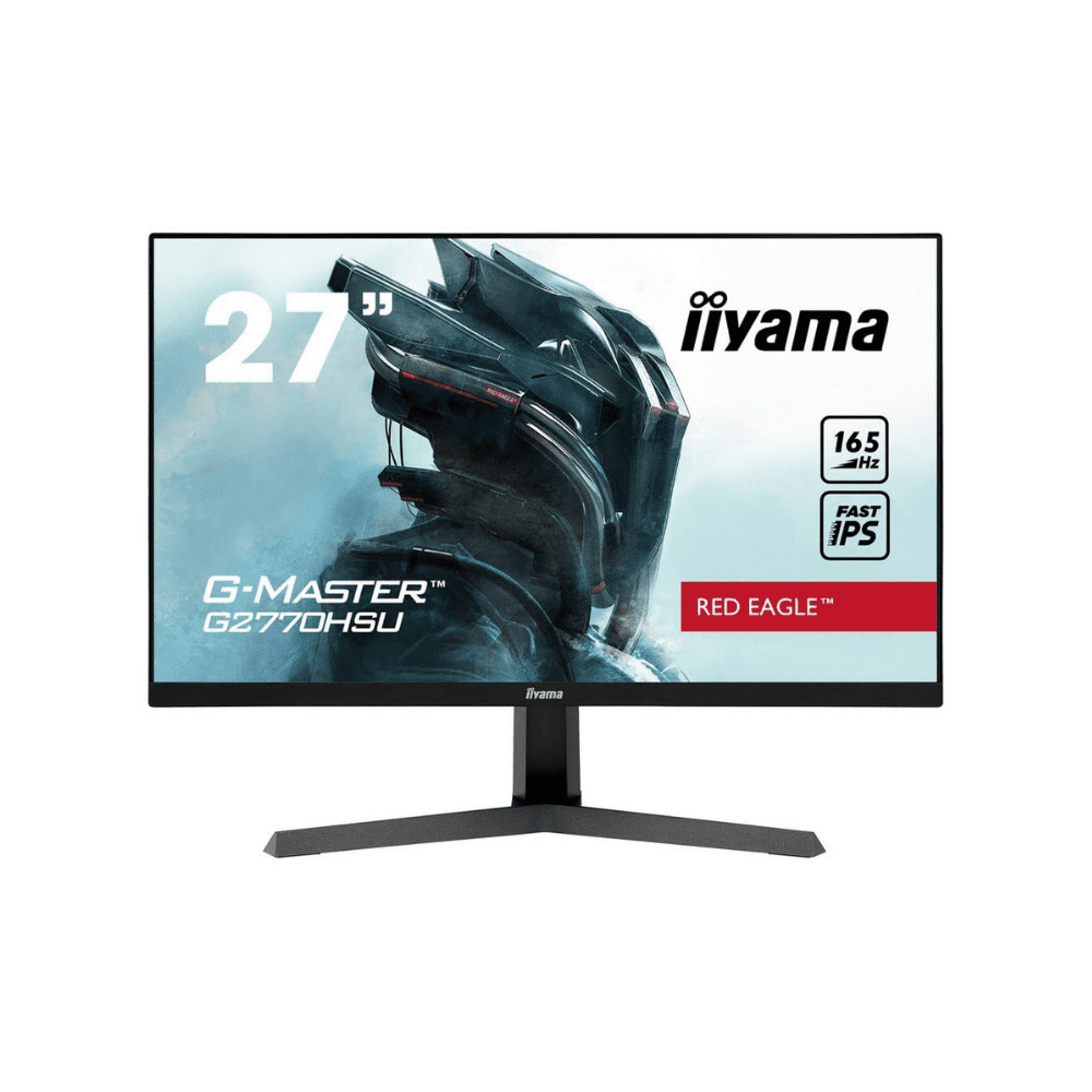 "iiyama G-Master 27-inch 165Hz Gaming Monitor" "iiyama G-Master G2770HSU 27-inch gaming monitor with 165Hz refresh rate and Fast IPS panel"
