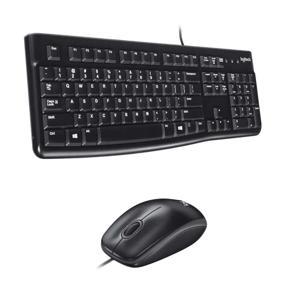 Logitech MK120 Wired Combo – Keyboard & Mouse