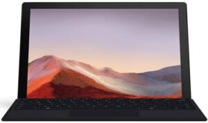 Buy refurbished laptop Microsoft Surface Pro 7 with Intel Core i5-1035G4, 8GB RAM, and 128GB SSD. A fast, portable 2-in-1 Windows device.