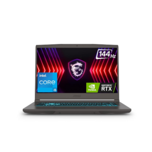 MSI Laptop Thin 15 B13UDX | 15.6" FHD 144Hz, Core i5, RTX 3050, 8GB RAM, 512GB SSD