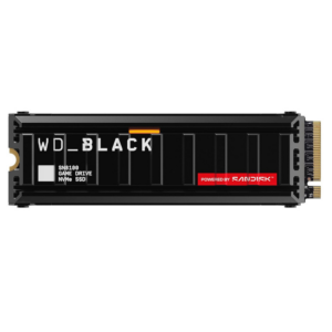 WD Black SN8100 4TB NVMe Gen5 SSD with Heatsink – 5Y Warranty