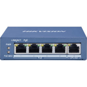 Hikvision 4 Port PoE Switch DS-3E0505P-E