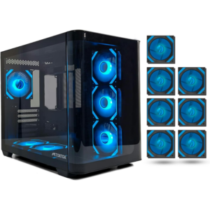 TORTOX Nimbus Mesh ARGB Gaming PC Case ATX
