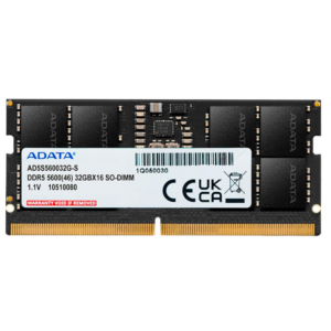 ADATA 32GB DDR5 5600MT/s Laptop RAM