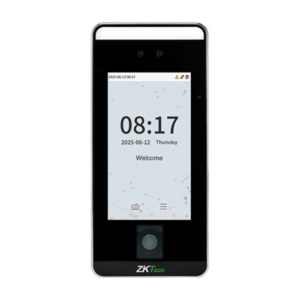ZKTeco SpeedFace V5L Time Attendance Machine Black with Face & Palm recognition. Secure, fast, and multi-biometric employee tracking
