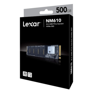 Lexar NM610 500GB M.2 NVMe Internal SSD