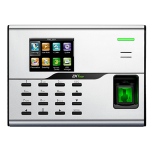 ZKTeco UA860 fingerprint attendance machine with WiFi connectivity and display