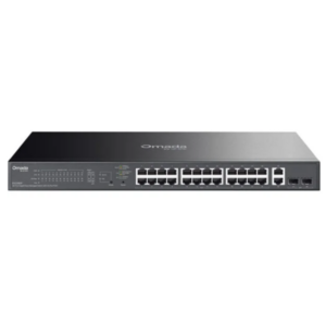 TP-Link ES228GP 28-Port Managed Switch black