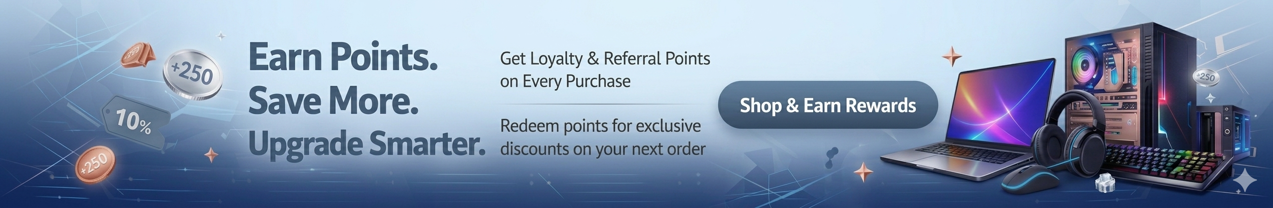 Loyality Reward Banner Desktop