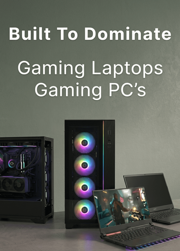 Buy laptops in Dubai with powerful gaming laptops, gaming PCs, and high-performance desktop computers for immersive gaming.