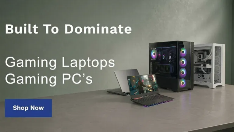 Buy laptops in Dubai with powerful gaming laptops, gaming PCs, and high-performance desktop computers for immersive gaming