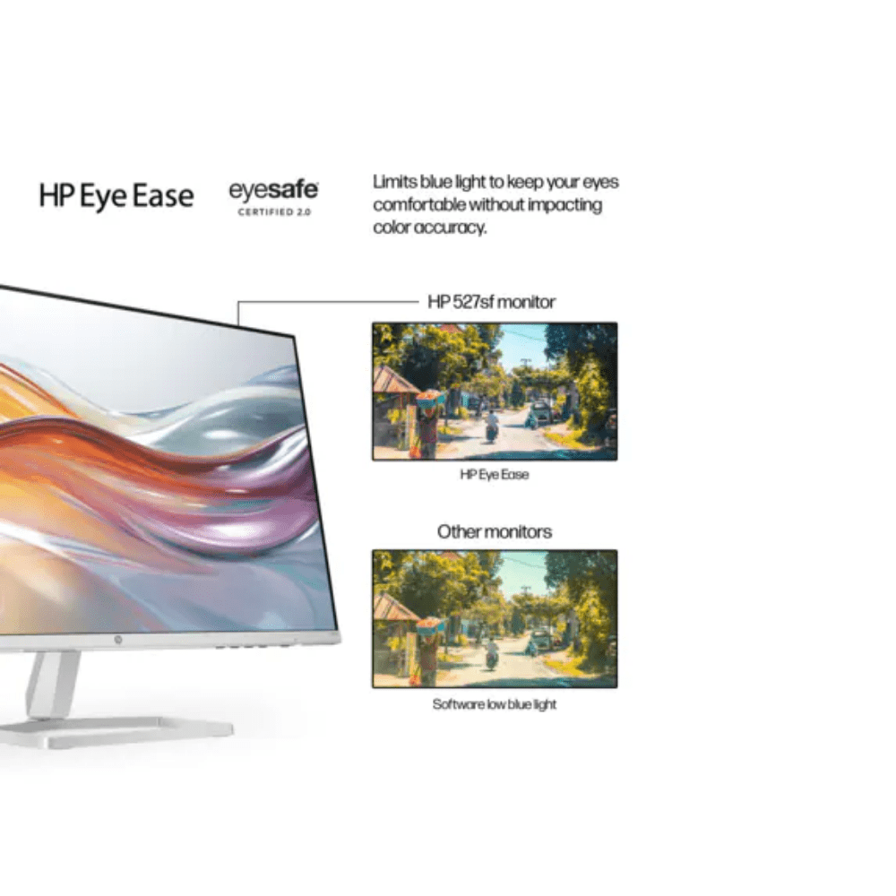 HP Series 5 527SF 27 inch FHD IPS monitor with 100Hz refresh rate and micro-edge bezel HP Series 5 527SF 27 Inch FHD IPS Monitor 100Hz Refresh Rate 5ms Response... computer monitor