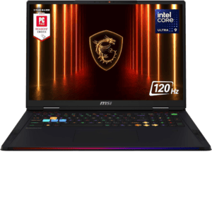 MSI Raider 18 HX AI 18″ QHD+ 240Hz Gaming Laptop Intel Core Ultra 9...