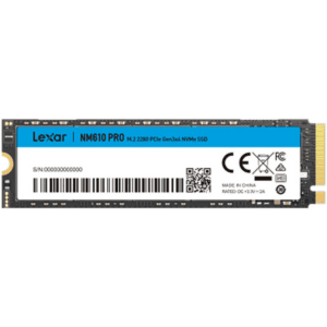 Lexar NM610 PRO PCIe Gen3x4 NVMe M.2 2280 Internal SSD 2TB Up to 3300MB/s...