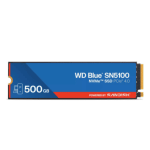SanDisk WD Blue SN5100 Internal SSD 500GB PCIe Gen4 NVMe M.2 2280 Up to...