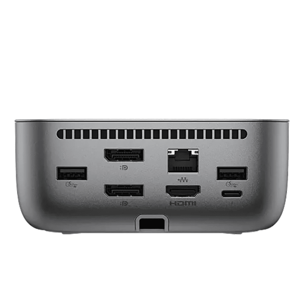 HP USB-C Dock G6 100W Universal Dock with DisplayPort, HDMI, USB-A, USB-C, and Gigabit Ethernet HP USB C Dock G6 100W Universal Dock USB C Power Delivery DisplayPort HDMI USB A USB C... docking station