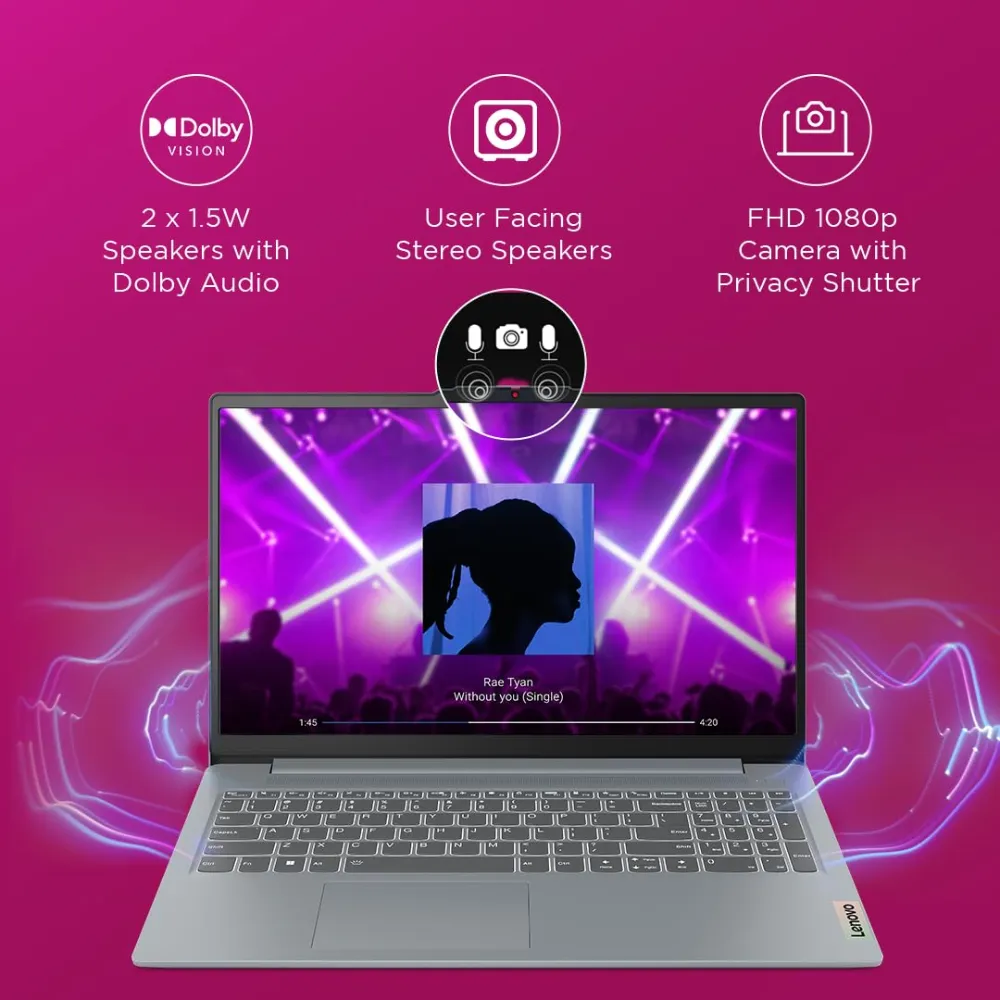3Lenovo IdeaPad Slim 3 Intel Core i3 1315U 8GB RAM 256GB SSD 15.6 Inch FHD DOS Arctic Grey 82X700DBUE 1Y WARRANTY Lenovo IdeaPad Slim 3 Intel Core i3 1315U 8GB RAM 256GB SSD 15.6 Inch... laptop