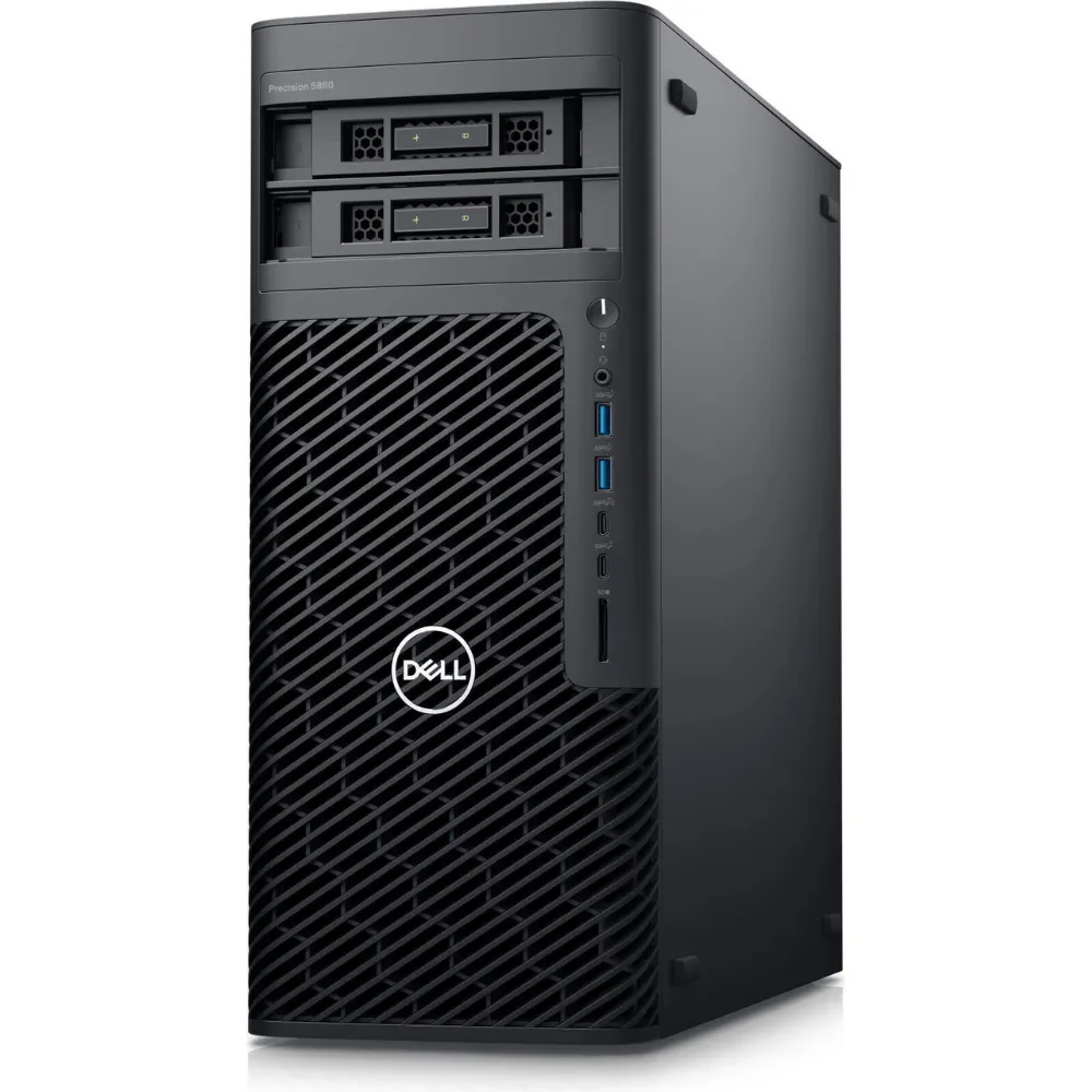 Dell Precision 5860 Tower Workstation Intel Xeon W3 2423 32GB DDR5 ECC RAM 1TB SED...