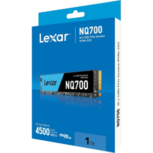 Lexar NQ700 2TB M.2 2280 PCIe Gen4x4 NVMe Internal SSD Up to 4500MB/s Read...