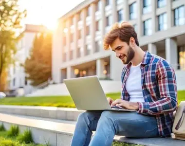 candid-college-student-shopping-cyber-monday-tech-deals-laptop-campus-life-online-purchases_980716-760077