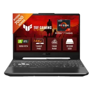 ASUS TUF A15 FA506NCG Ryzen 7 7445HS RTX 3050 16GB 512GB 15.6 Inch 144Hz Gaming Laptop