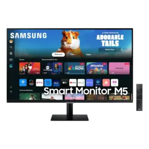 Samsung M5 LS27DM500EMXUE 27 Inch FHD VA Smart Monitor HDR10 60Hz Black