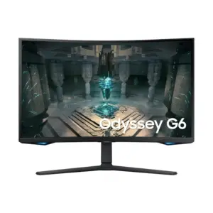 Samsung Odyssey G6 LS32BG650EMXUE 32 inch QHD 240Hz 1000R Curved Gaming Monitor