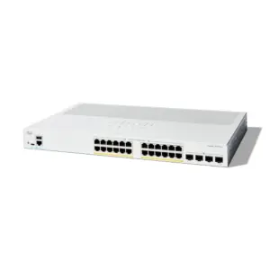 Cisco C1300-24P-4G 24 Port Gigabit PoE+ Switch with 4 1G SFP Uplinks
