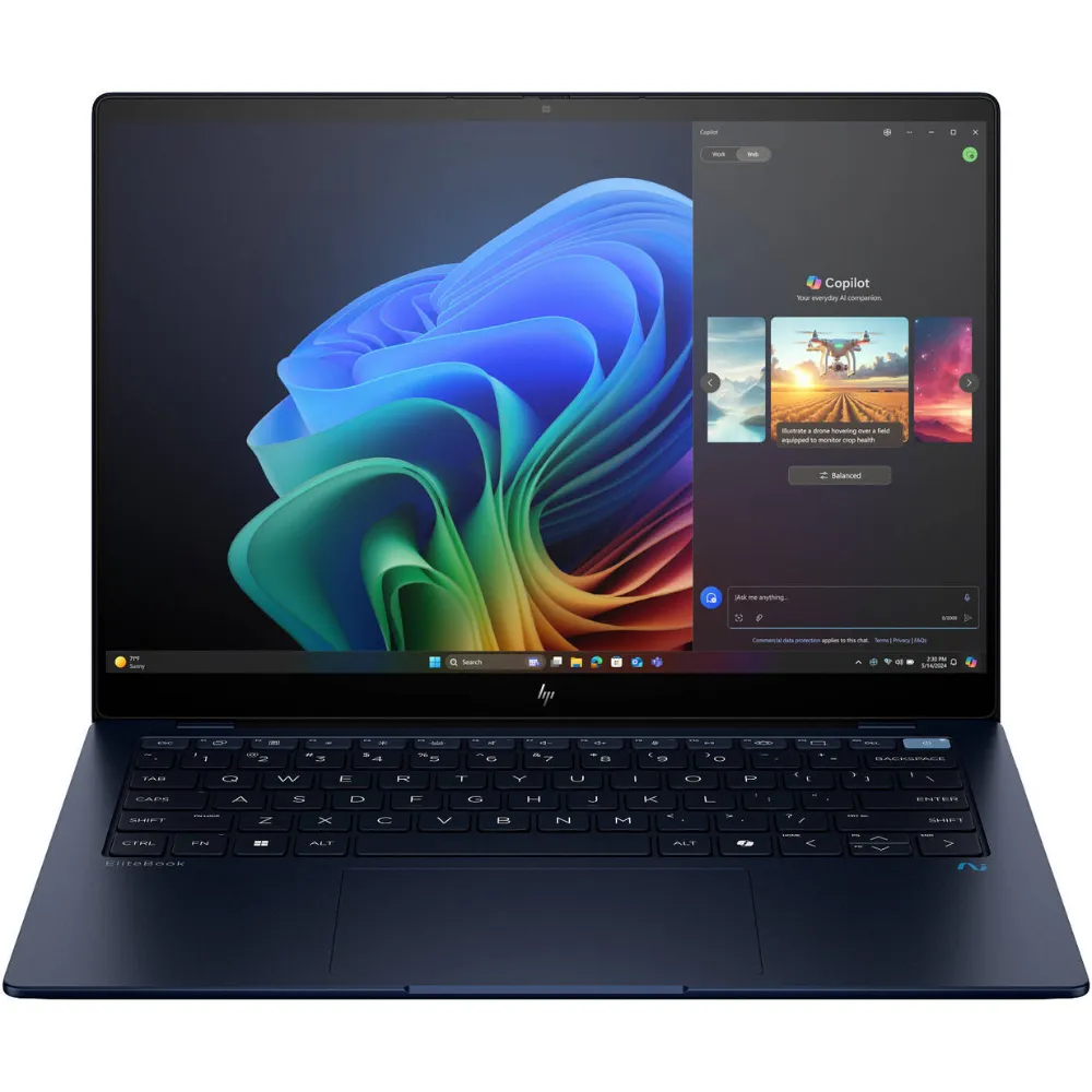 HP EliteBook Ultra G1q Snapdragon X Elite 16GB 512GB 14 inch 2.2K Multi-Touch AI Laptop