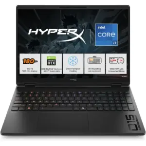 HYPERX OMEN 15-ga0085nwx Gaming Laptop Core i7-14650HX RTX 5060 16GB RAM 512GB SSD 15.3 Inch 2.5K 180Hz
