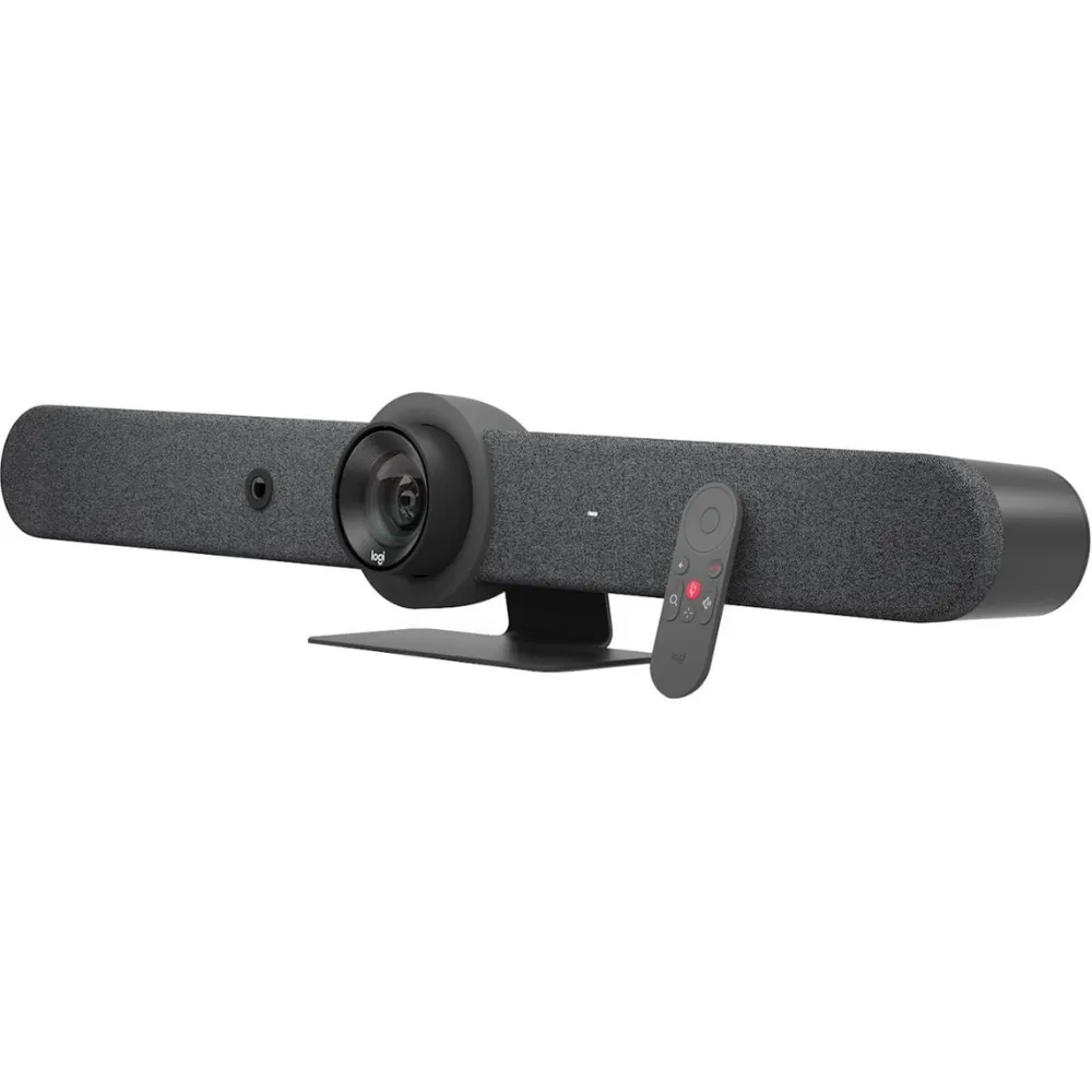Logitech Rally Bar 960-001312 Graphite 4K PTZ Video Conferencing Bar with AI Viewfinder